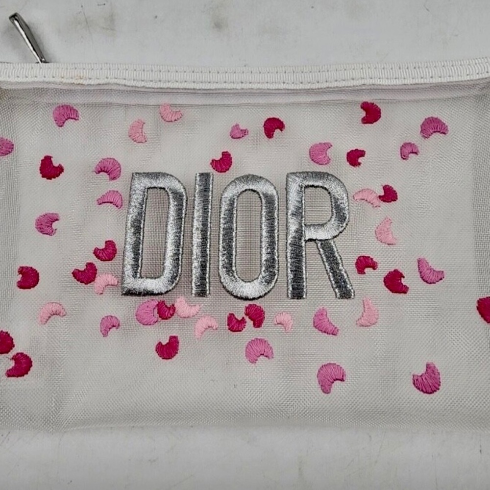 Christian Dior Beauty  Mesh Pouch/Makeup bag